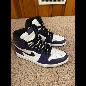 Air Jordan High Court Purple Men